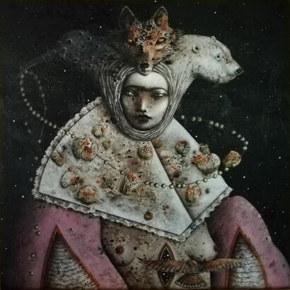 Regina Selvana. Il ciclo della vita - a Paint Artowrk by octavia monaco